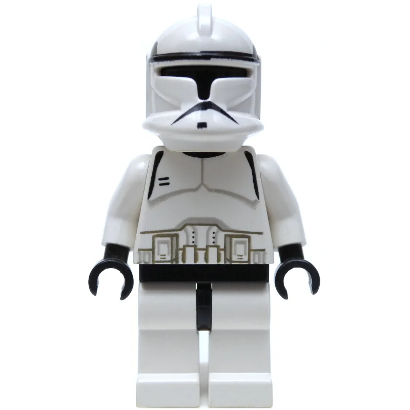Clone Trooper, Phase I Armor, Plain Black Head
