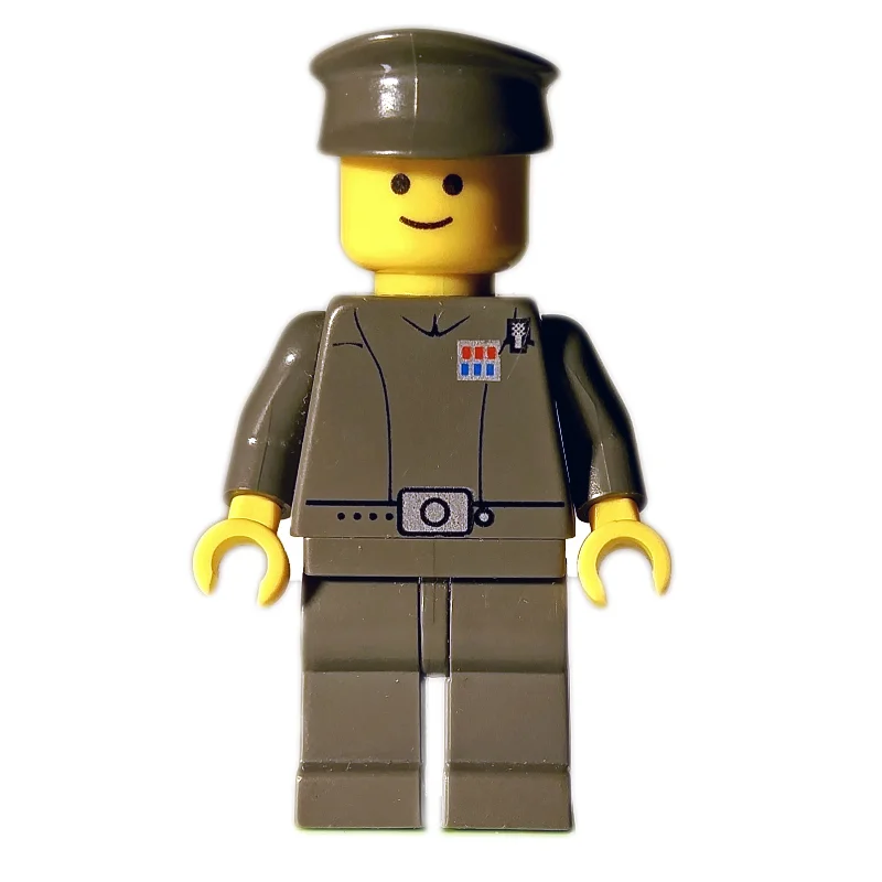 Imperial Officer / Captain / Commandant / Commander, Dark Gray Uniform, Yellow Skin