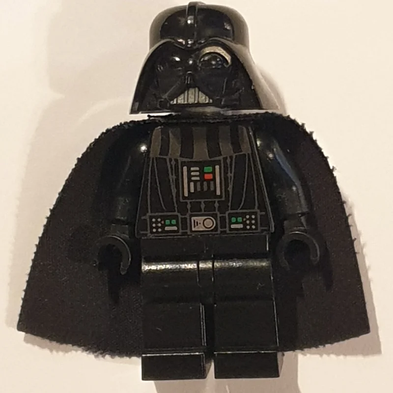 Darth Vader, Light Bluish Gray Skin, White Pupils (3626b Head)