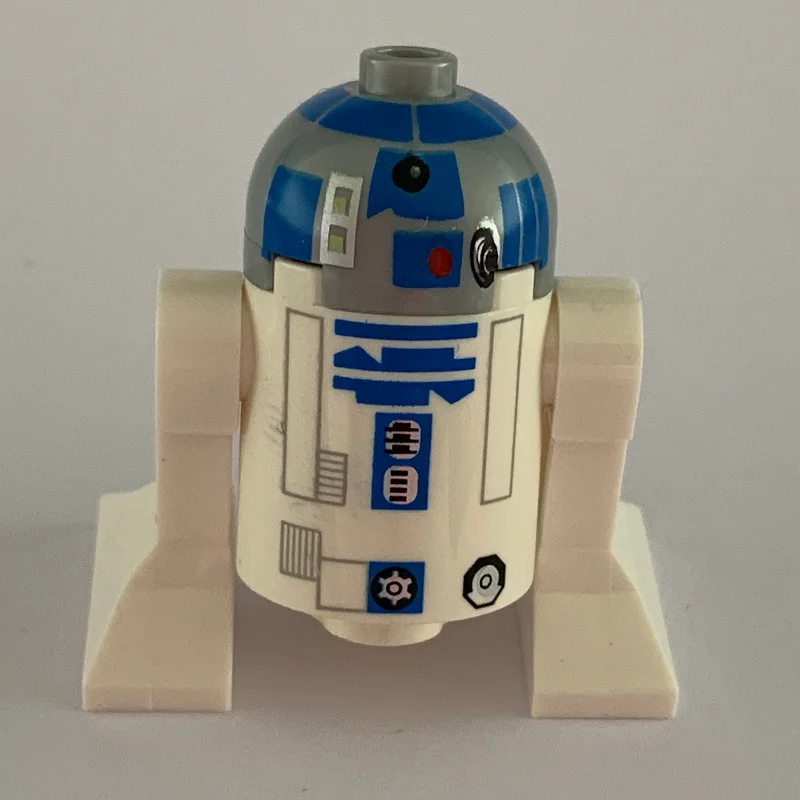 Astromech Droid, R2-D2, Pearl Light Gray Dome