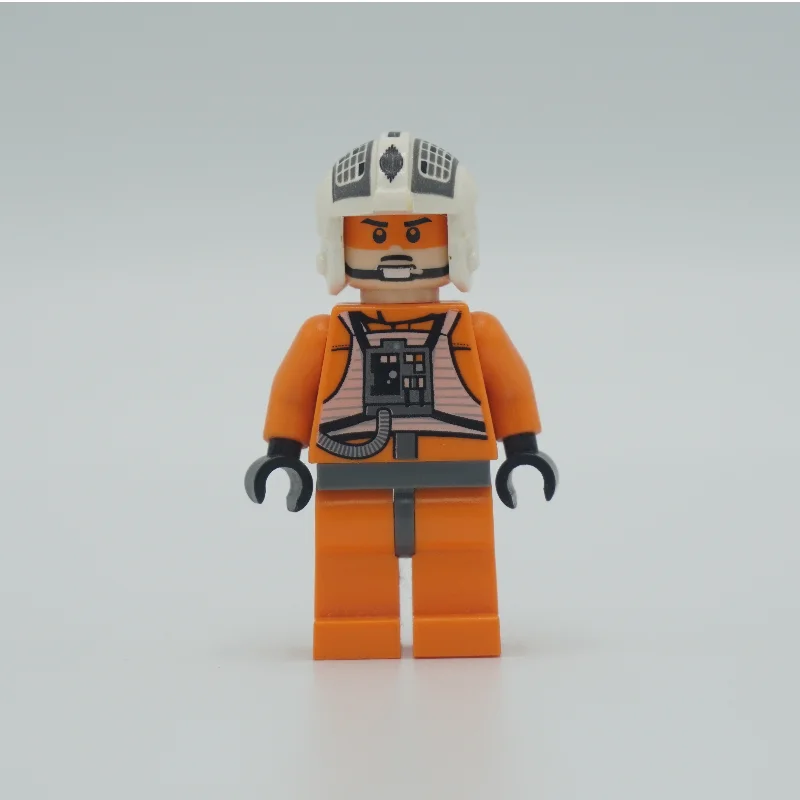 Dutch Vander / Rebel Pilot Y-wing, Plain Legs, Visor