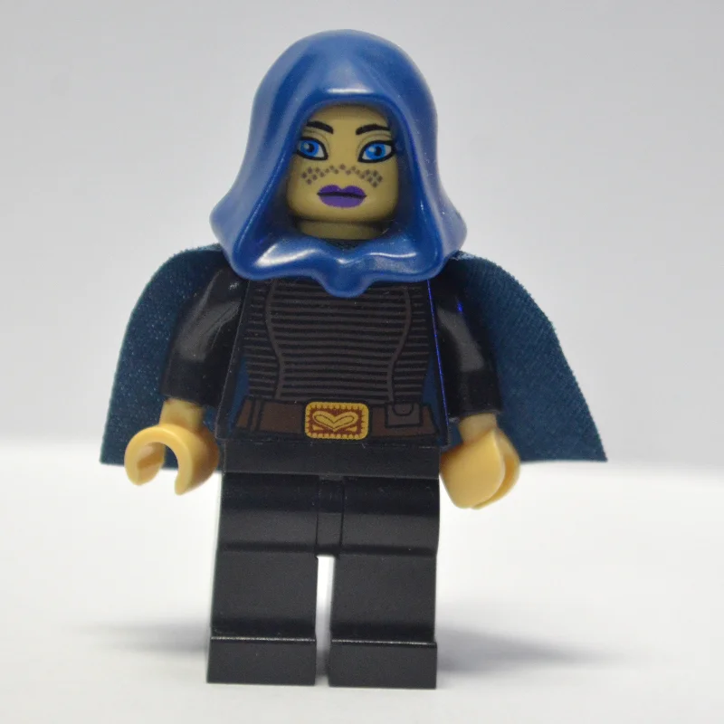 Barriss Offee, Dark Blue Hood and Cape