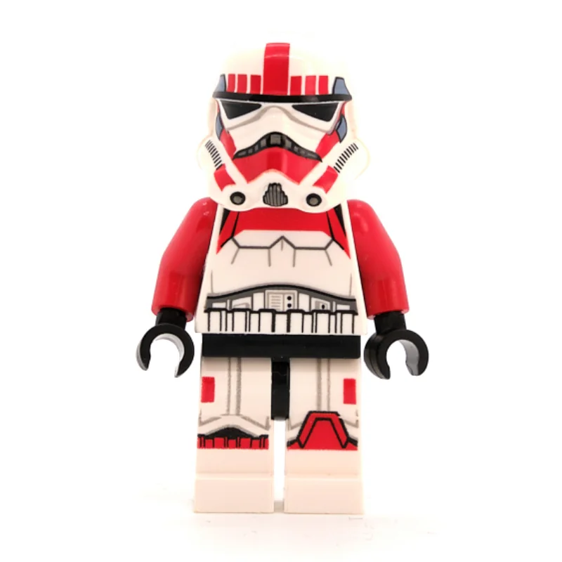 Imperial Shock Trooper, Red Markings, Black Eyes