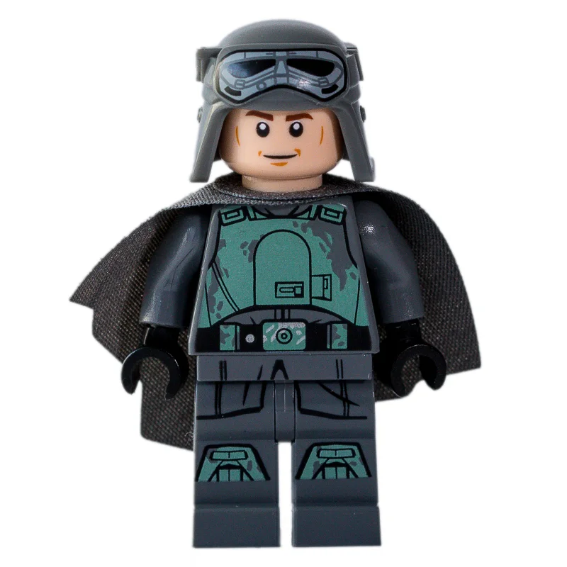 Han Solo, Mudtrooper Outfit, Dark Bluish Gray