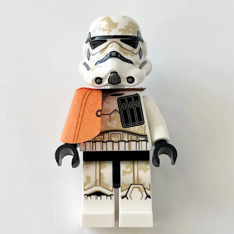 Sandtrooper Squad Leader / Captain, Orange Pauldron, Neck Bracket