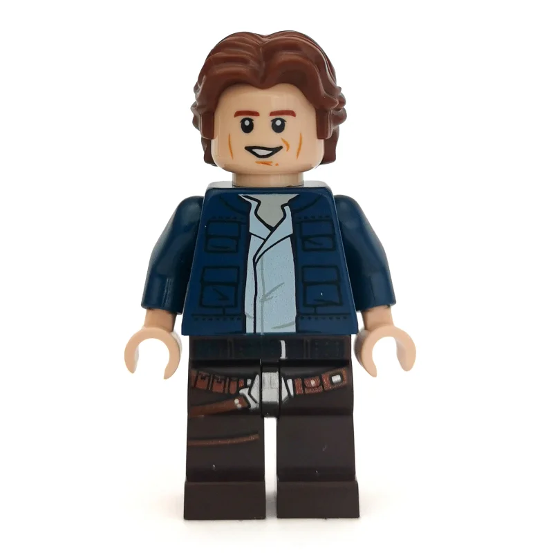 Han Solo, Dark Blue Jacket, Dark Brown Legs