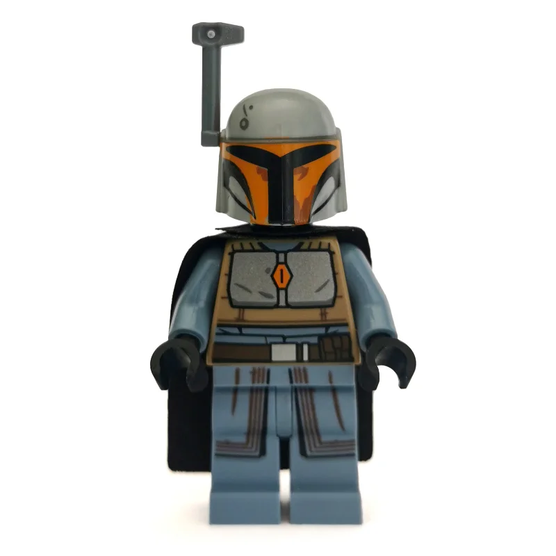 Mandalorian Tribe Warrior, Dark Tan and Sand Blue