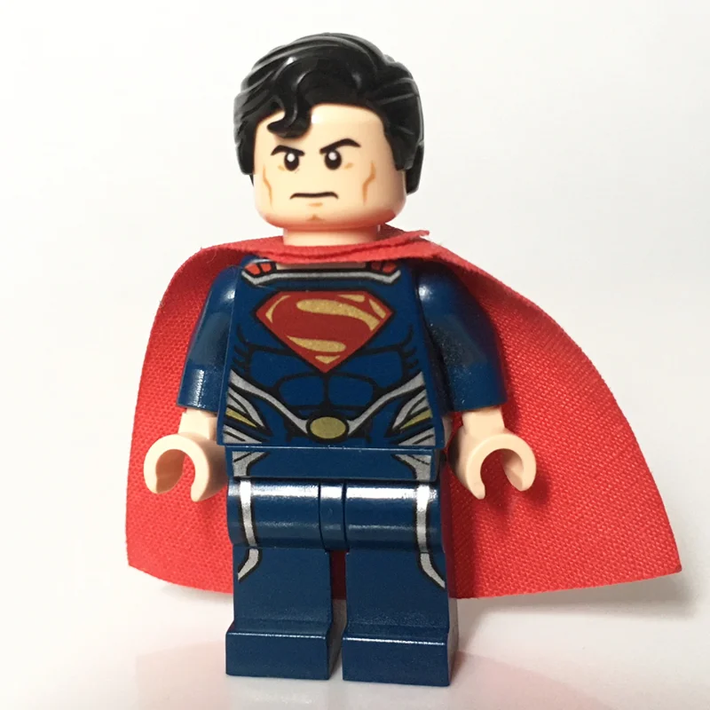 Superman in Dark Blue Outfit (Man of Steel)