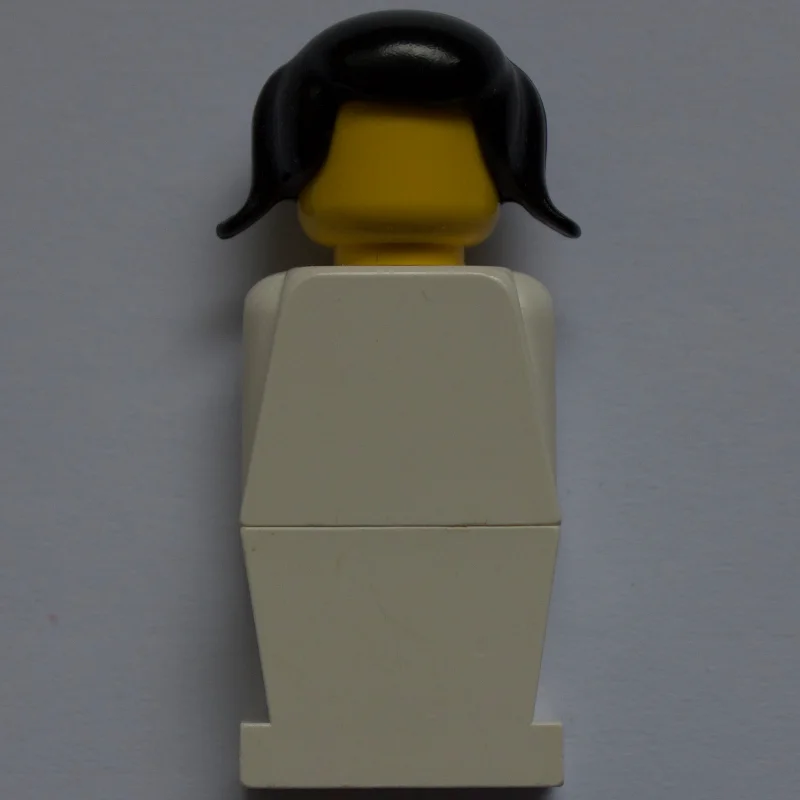 LEGOLAND Female White Torso, White Legs