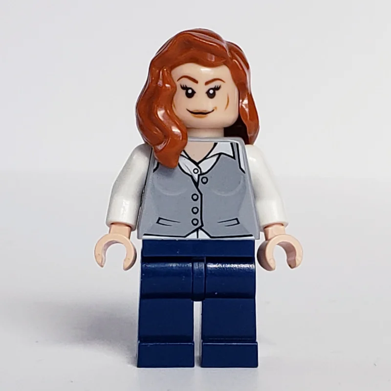 Lois Lane in Light Bluish Gray Vest