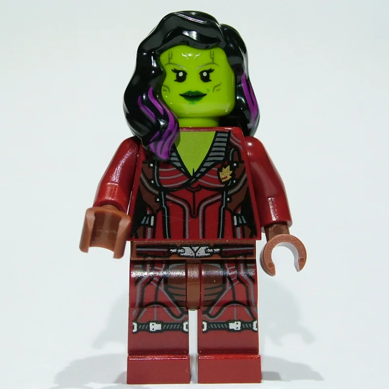 Gamora in Dark Red Outfit