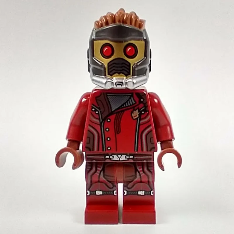 Star-Lord in Dark Red Outfit with Mask