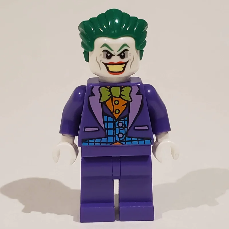 The Joker with Blue Vest, Orange Shirt, Lime Bow Tie
