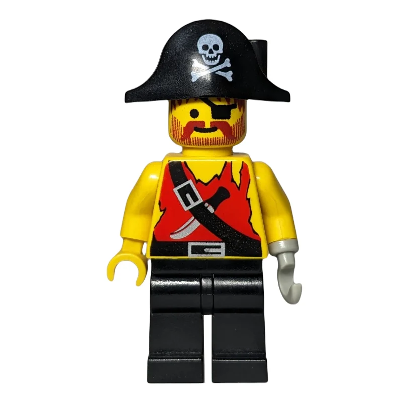 Pirate - Shirt with Knife, Black Legs, Black Bicorne
