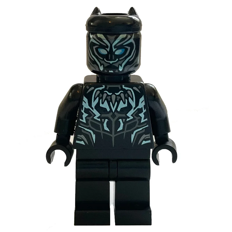Black Panther with Dark Azure Highlights