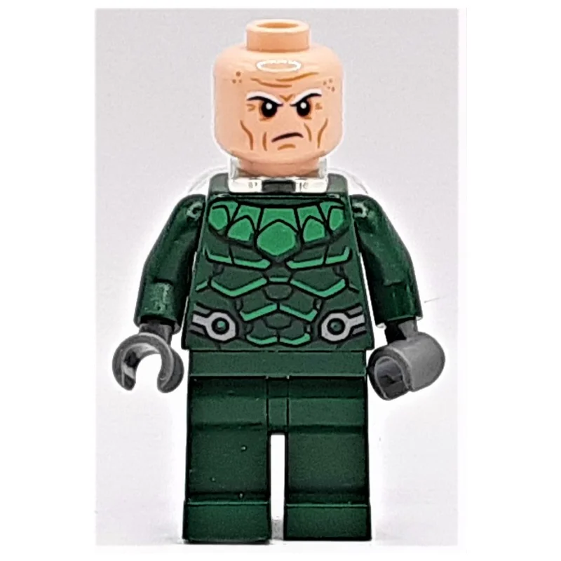 Vulture in Dark Green Outfit with Neck Bracket