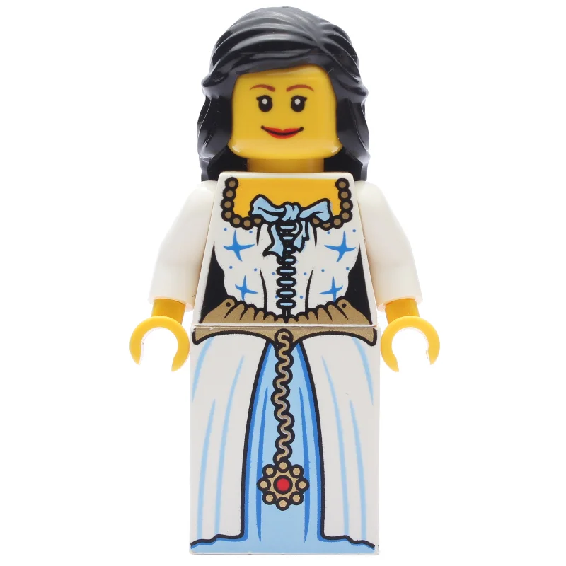 Maiden - Black Hair, One-sided Head