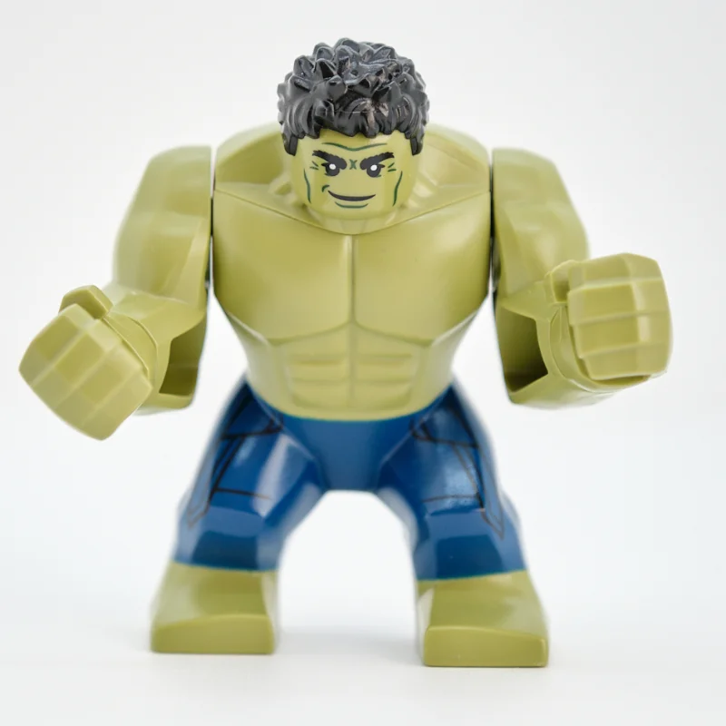 Hulk (Big Fig), Black Hair, Dark Blue Pants