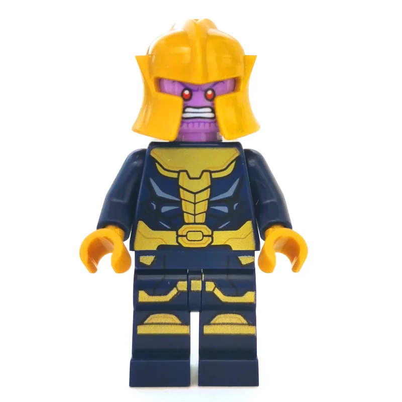 Thanos in Dark Blue and Gold Outfit