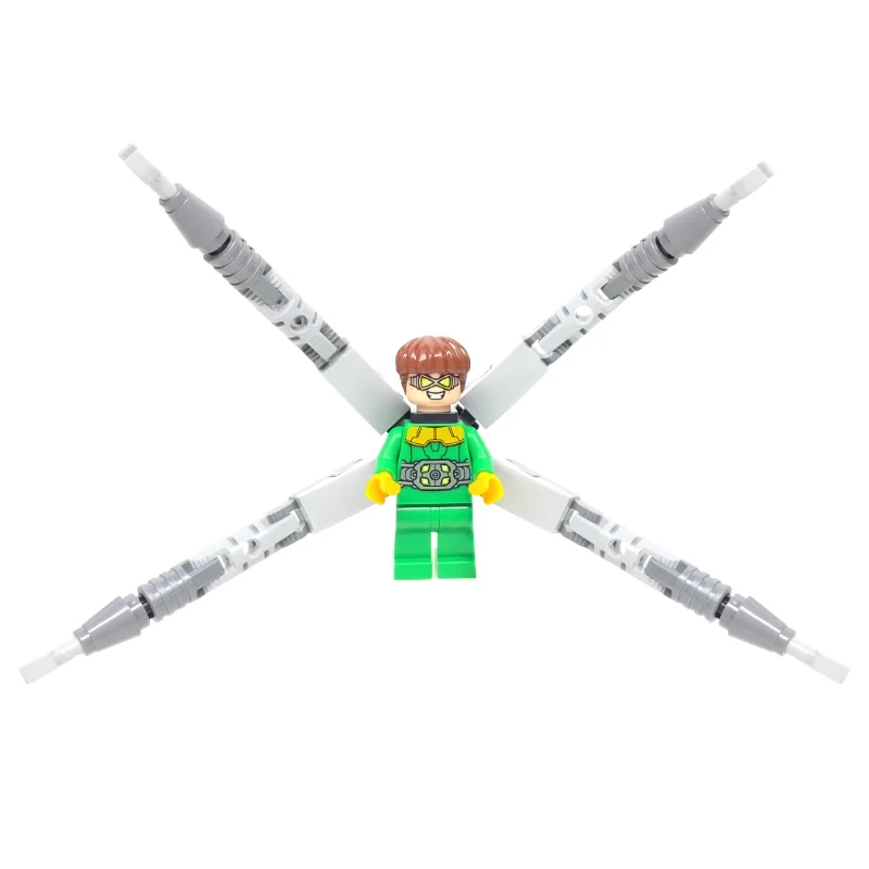 Dr. Octopus / Doc Ock in Green Outfit with Back Arms with Claws