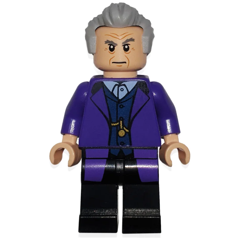 The Doctor / 12th Doctor in Long Dark Purple Coat