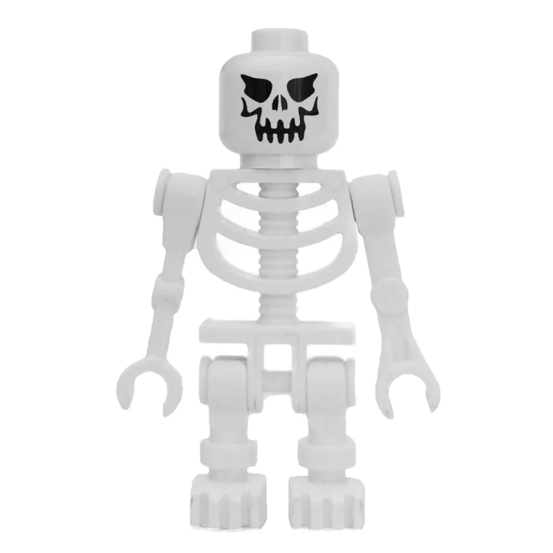 Skeleton, Evil Face, Straight Mechanical Arms