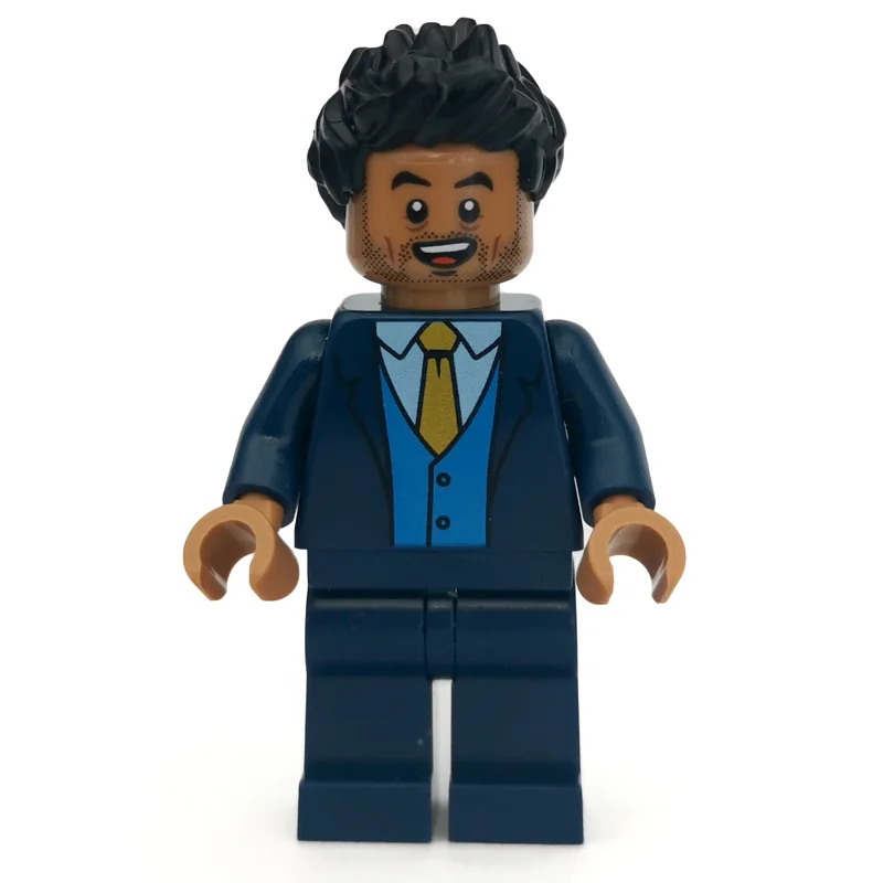Simon Masrani in Dark Blue Suit