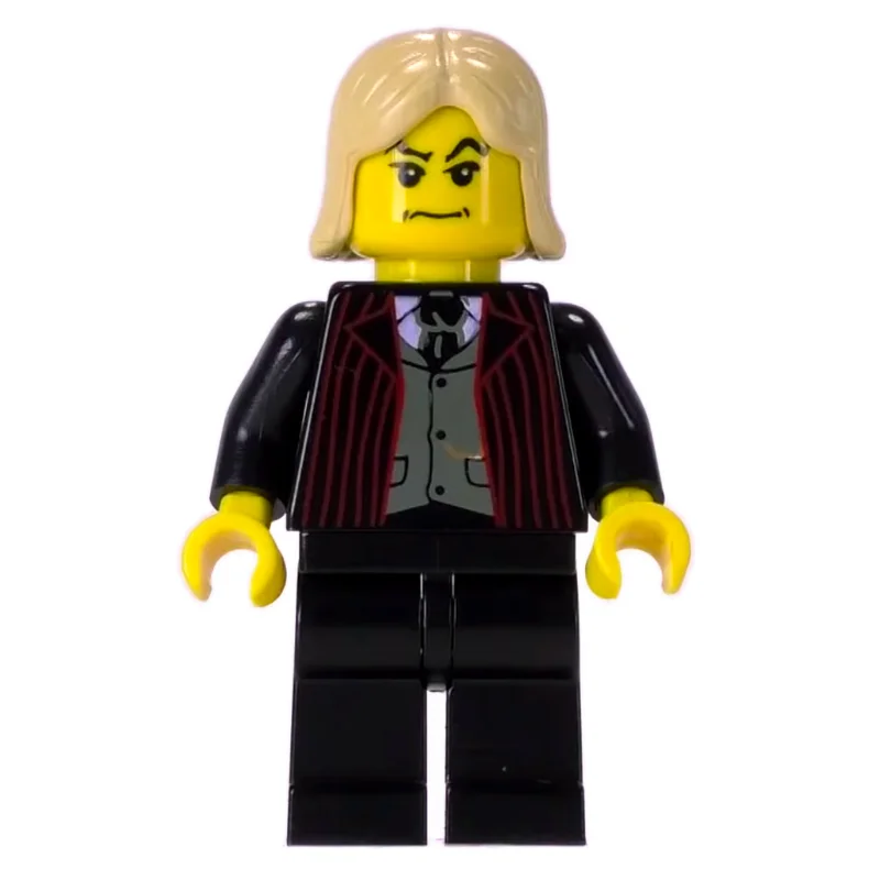 Lucius Malfoy, Yellow Skin, Black Suit