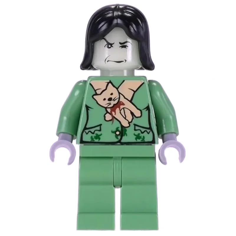 Professor Snape Boggart, Black Hair