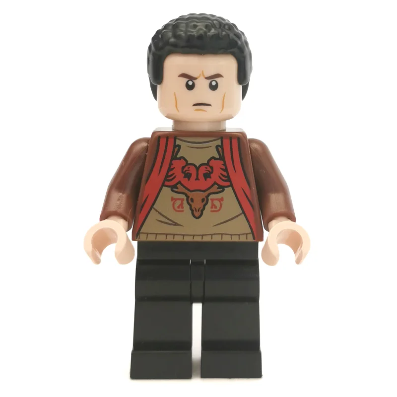 Viktor Krum, Reddish Brown Jacket Over Shirt with Durmstrang Crest