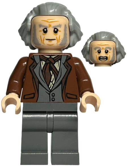 Garrick Ollivander, Reddish Brown Jacket, Hair Swept Back