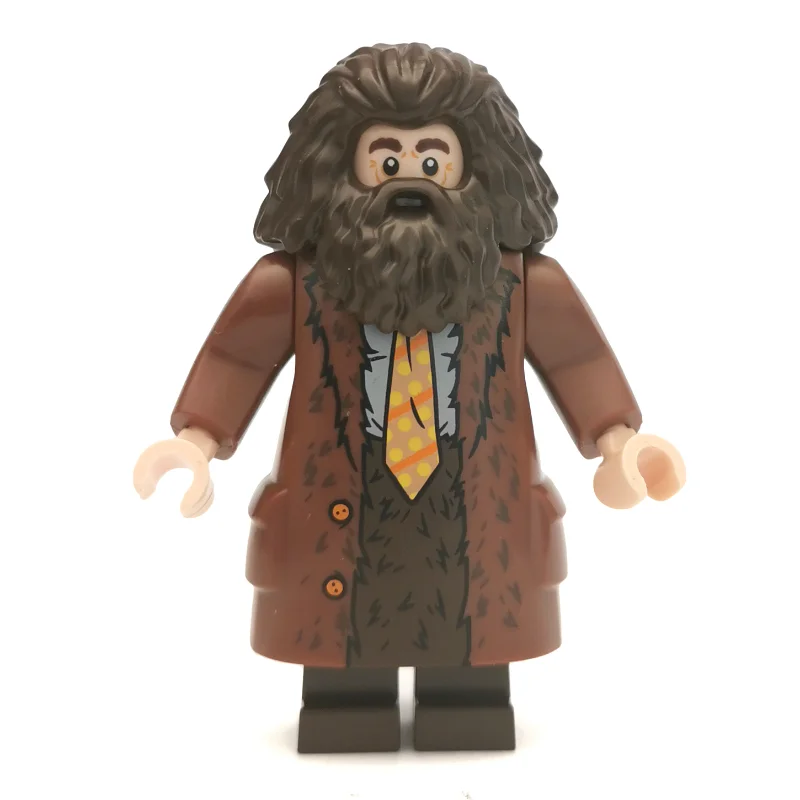 Rubeus Hagrid, Reddish Brown Overcoat, Arms with Pins