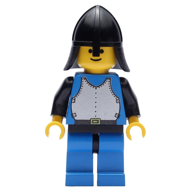 Knight (Breastplate on Blue) - Blue Legs, Neck-Protector