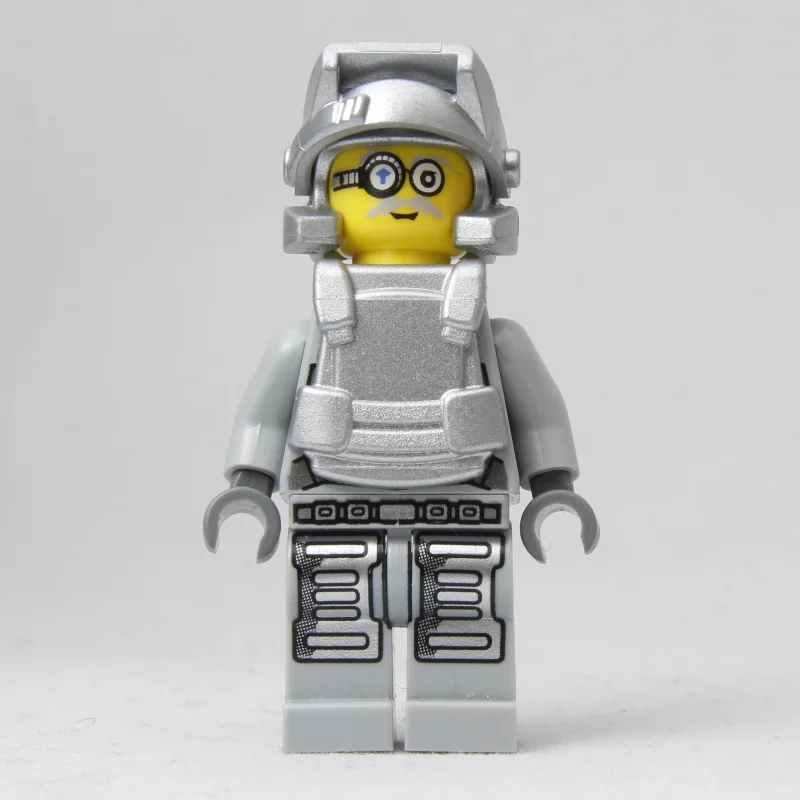 Brains, Light Bluish Gray with Armor