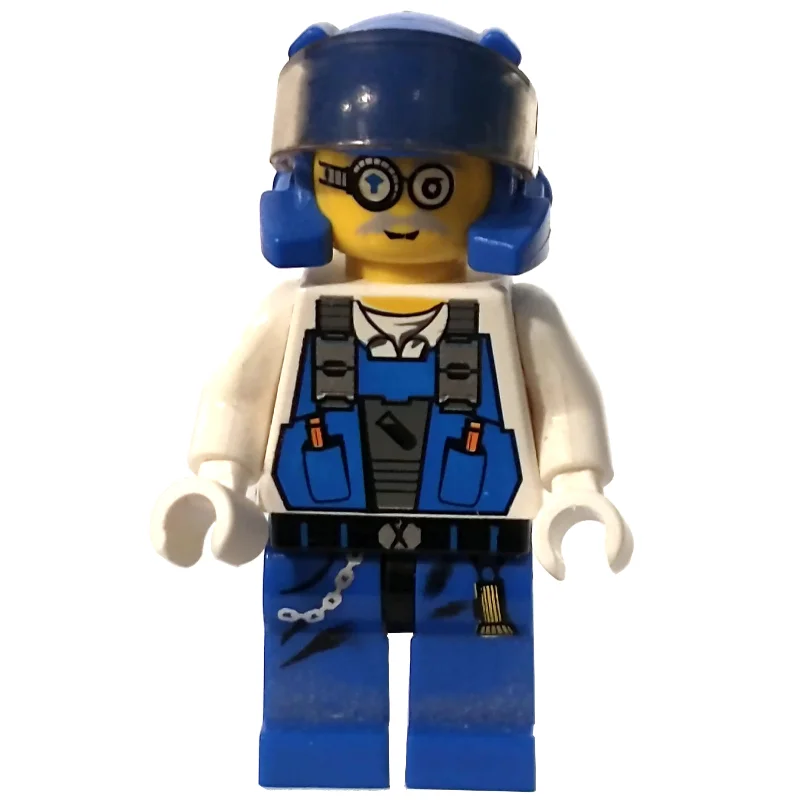 Brains, Blue, with Visor