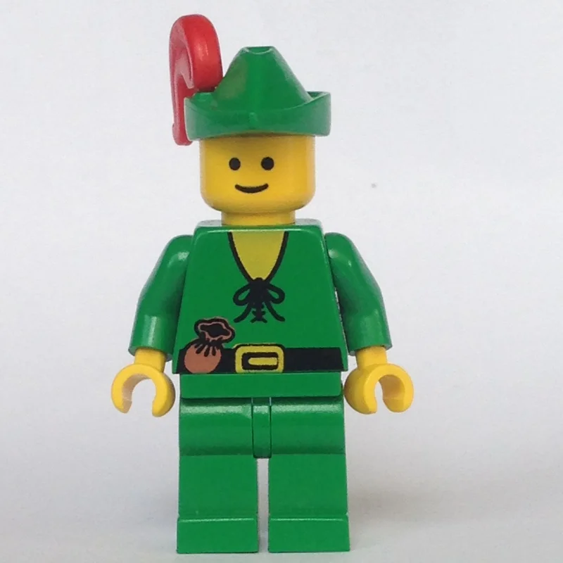 Forestman (Forestmen) - Yellow, Green Hat, Red Plume