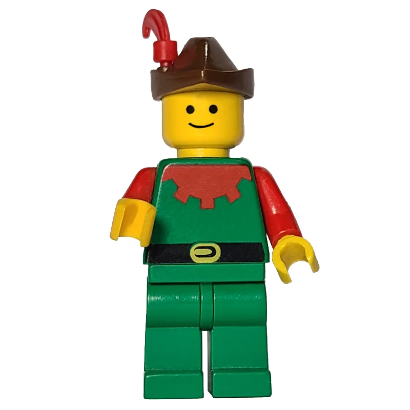 Forestman (Forestmen) - Red, Brown Hat, Red Plume