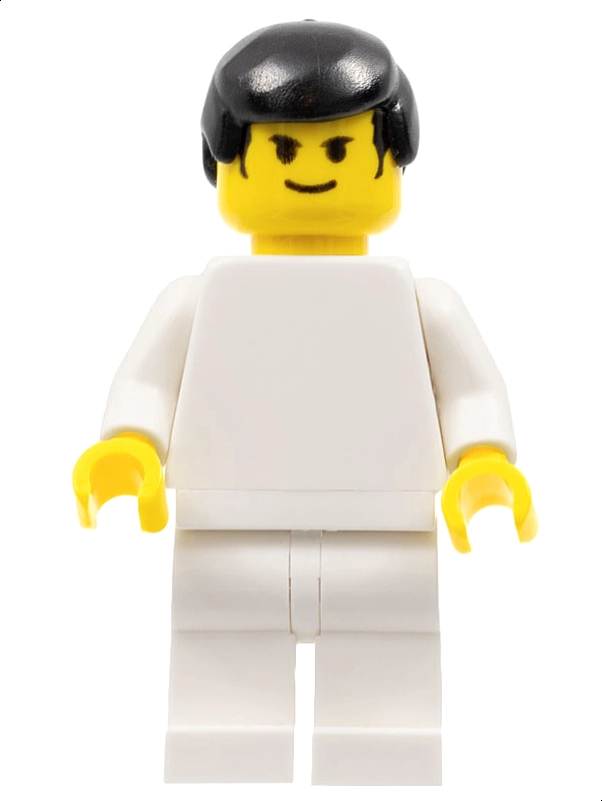 Soccer Player White Torso, White Legs 10