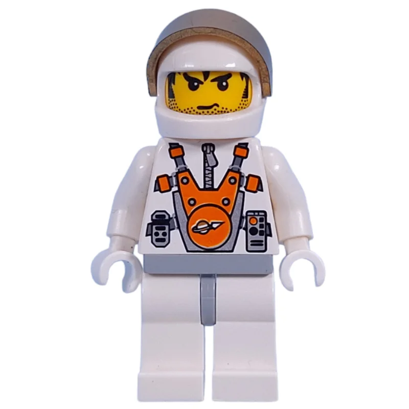 Mars Astronaut, Stubble, Printed Hair