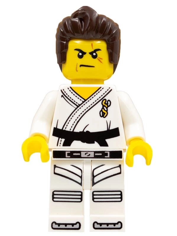 Warrior, White Gi with Black Belt