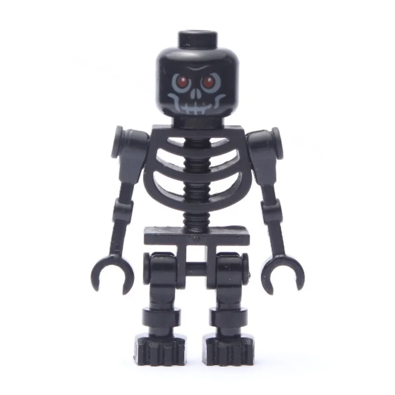 Skeleton, Red Eyes, Black