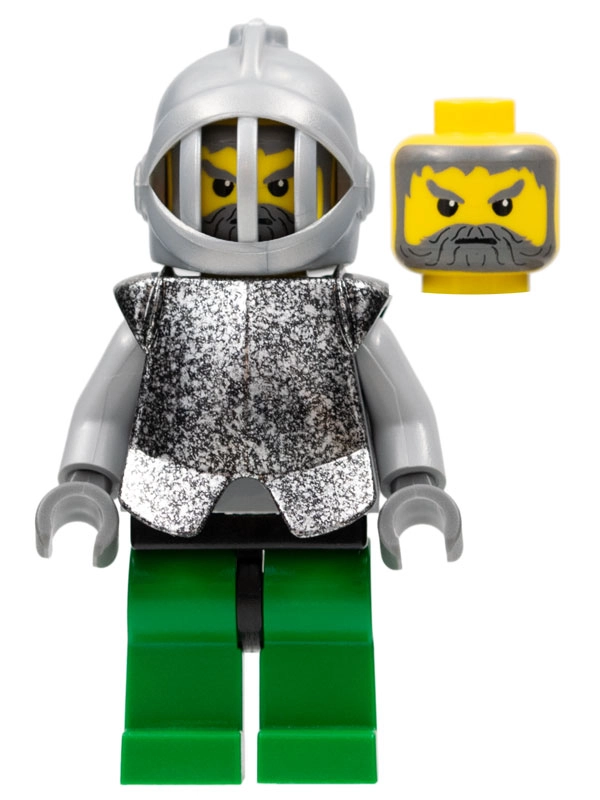 Knight (Knights Kingdom II) - Hero, Dark Gray Beard