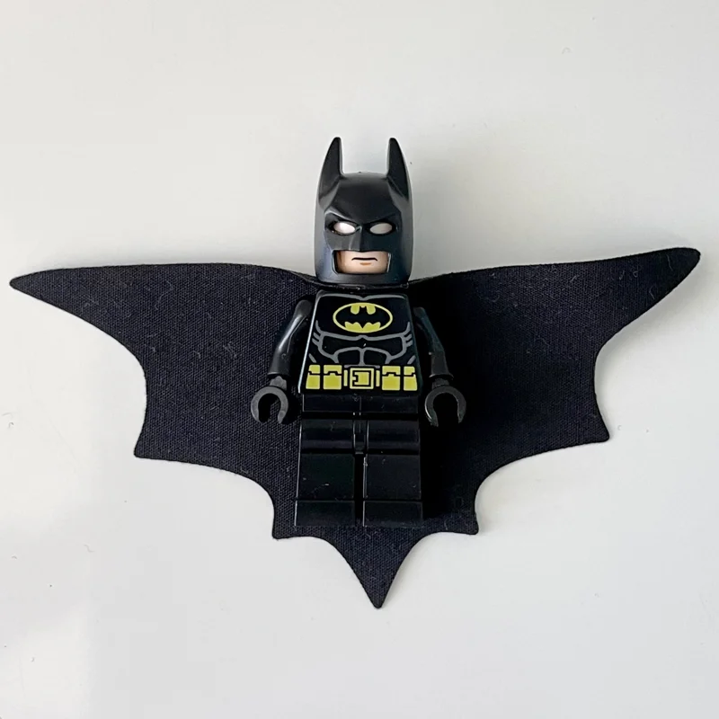 Batman, Black Suit, Black Cape and Cowl, Wide Cape
