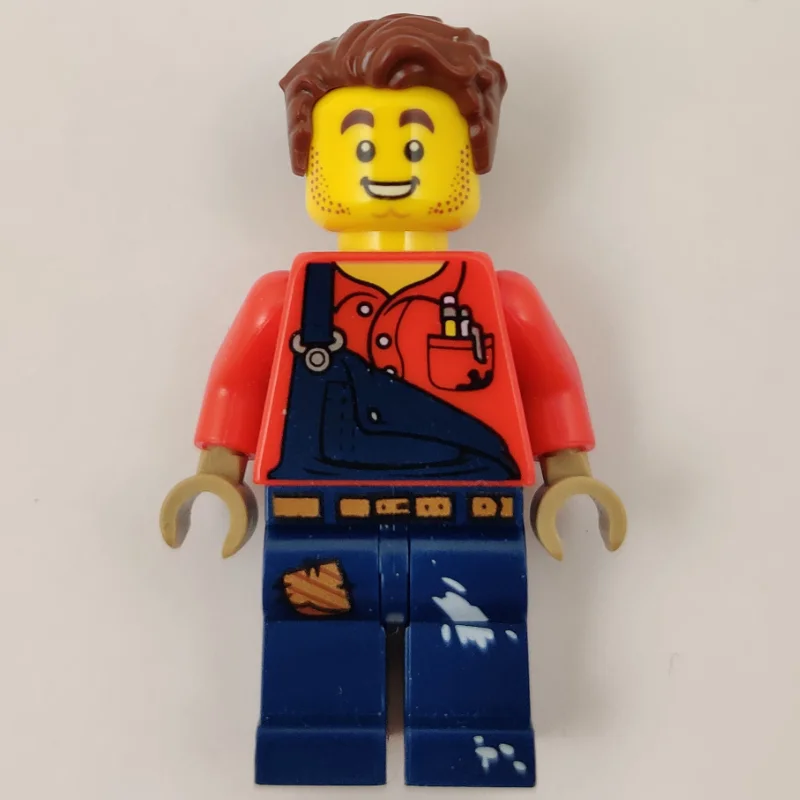 Harl Hubbs, Dark Blue Overalls