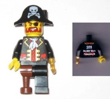 Pirate - Black Torso, Black Leg, Peg Leg - Pleasanton