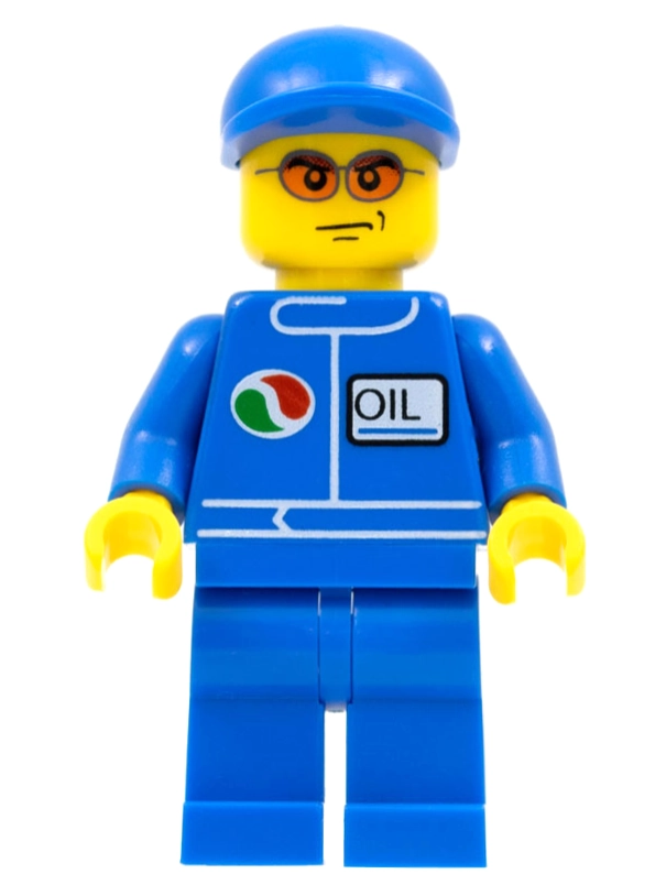 Blue Torso, Blue Legs, Blue Cap - Houston
