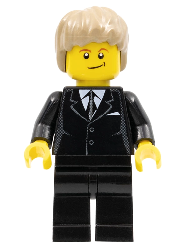 Black Torso, Black Legs, Dark Tan Hair