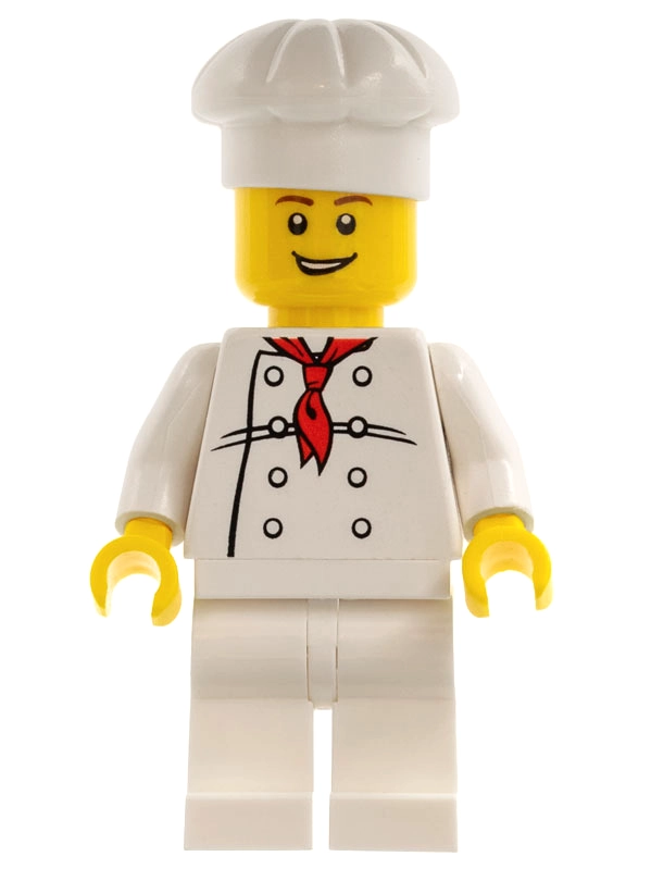 Chef - White Torso, White Legs, White Hat - Toronto