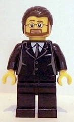 Black Torso, Black Legs, Dark Brown Hair - Peabody