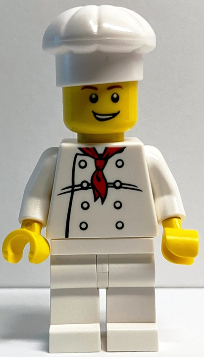 Chef - White Torso, White Legs, White Hat - Lynnwood